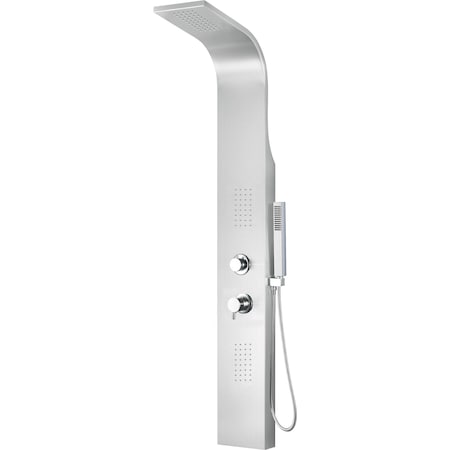 Alfi Brand ABSP20 Modern SS Shower Panel W/ 2 Body Sprays ABSP20